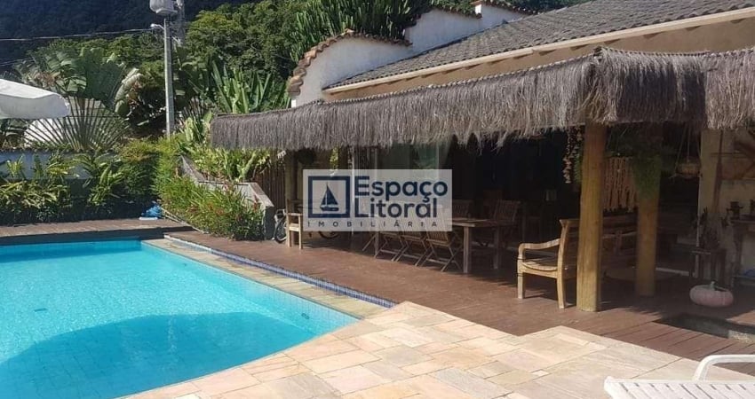 Casa com 3 dormitórios à venda, 350 m² por R$ 3.600.000,00 - Barequeçaba - São Sebastião/SP