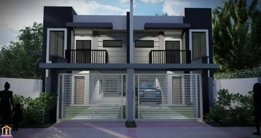 Excelente sobrado alto padrão no iguaçú com 158,50m² próximo ao parque cachoeira