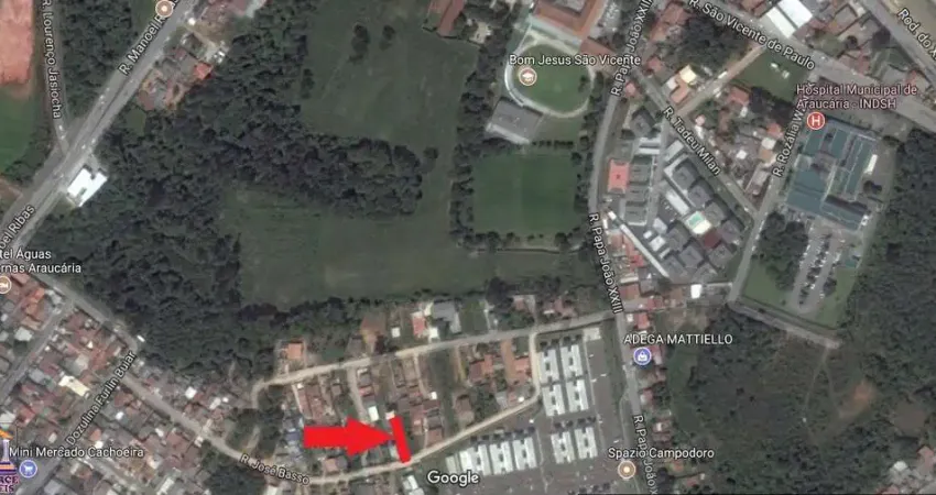 Terreno à venda na Rua Marcos André Huttener, Santa Regina, Araucária