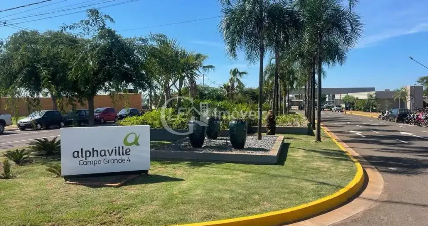 Terreno de 805,04 m² em condomínio de luxo em alphaville campo grande 4 - venda em campo grande-ms