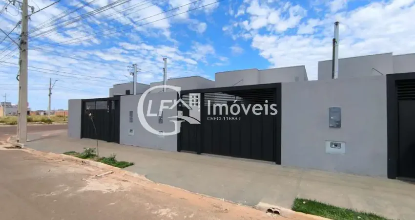 Casa à venda em campo grande-ms, residencial figueiras do parque: 02 quartos, 1 sala, 1 banheiro, 1 vaga de garagem, 55m².