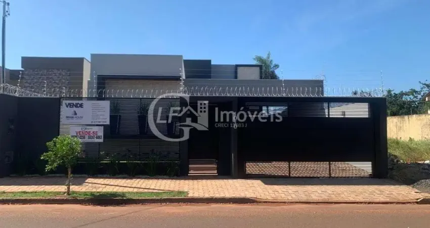 Venda de Casa Impecável em Campo Grande-MS, Bairro Parque Residencial Rita Vieira: 3 Quartos, 1 Suíte, 2 Salas, 2 Banheiros, 2 Vagas de Garagem, 180m².