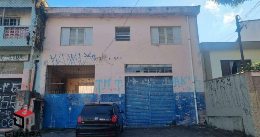 Terreno à venda na Rua Abernésia, 445, Santa Maria, Santo André