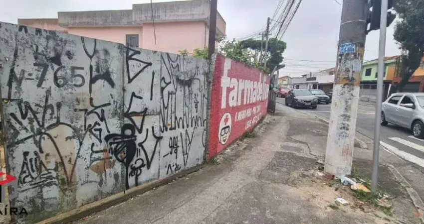 Terreno à venda na Rua Juquiá, 765, Vila Eldízia, Santo André