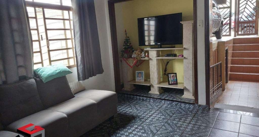 Terreno à venda na Rua Muritiba, 237, Vila Scarpelli, Santo André