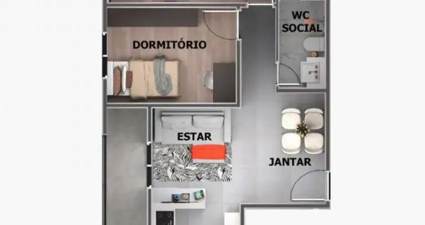 Apartamento à venda 2 quartos 1 suíte 1 vaga Rudge Ramos - São Bernardo do Campo - SP