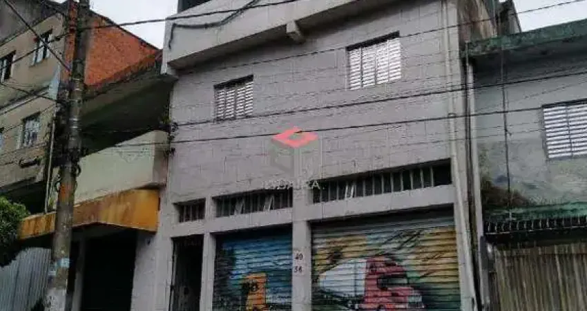 Salão comercial com 290 m²+ 2 sobrados- bairro eldorado- diadema