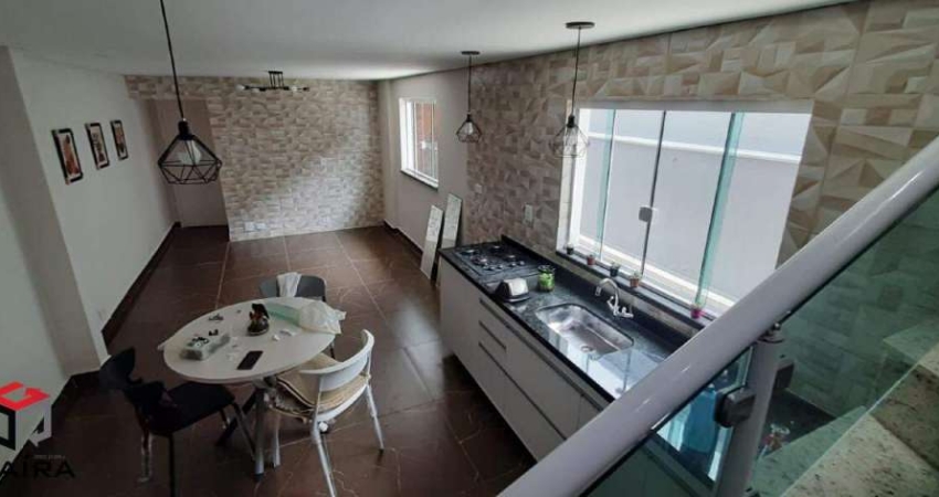 Sobrado 208/ M² Loxalizado No Bairro Scarpelli Santo André - SP