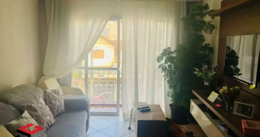 Apartamento á venda 82M² com 2 dormitórios, 1 vaga no Centro de Santo André - SP