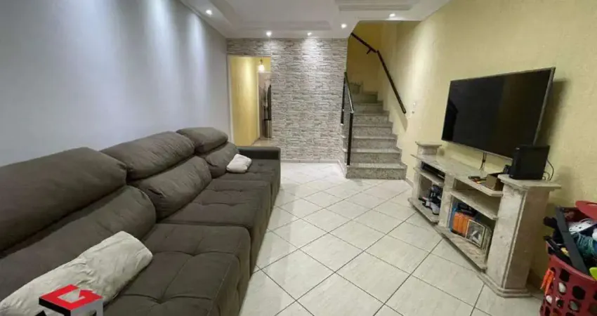 Sobrado à venda 3 quartos 1 suíte 2 vagas Novo Oratório - Santo André - SP