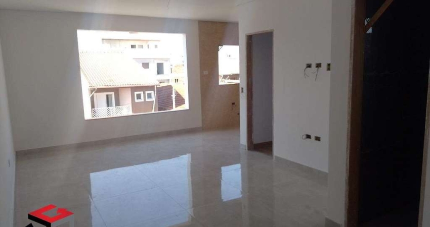 Cobertura à venda com 116M² com 2 dormitórios sendo 1 suíte 1 vaga na Vila América - Santo André