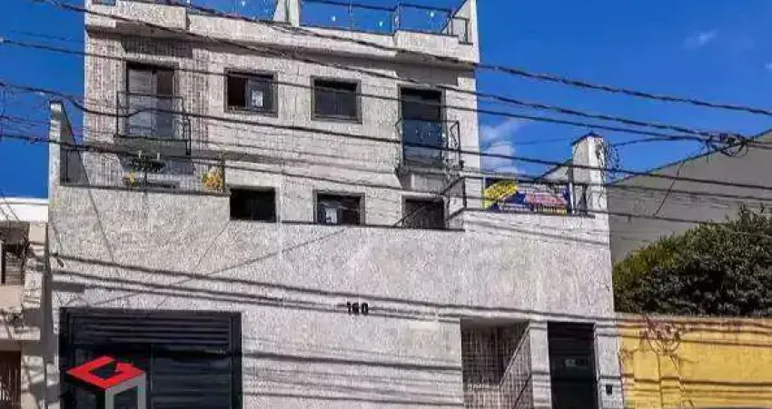 Cobertura com 120 m² com elevador localizado no bairro silveira santo andré - sp.