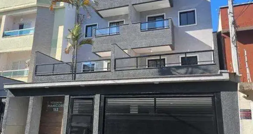 Cobertura à venda 2 quartos 2 suítes 1 vaga floresta - santo andré - sp