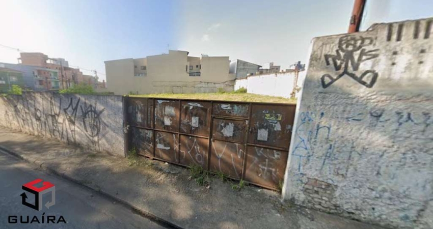 Terreno à venda na Avenida Pedro Américo, 903, Vila Homero Thon, Santo André