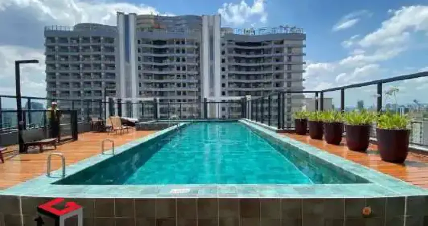 Apartamento novo com 25m² localizado no Bairro do Brooklin Paulista - São Paulo - SP.