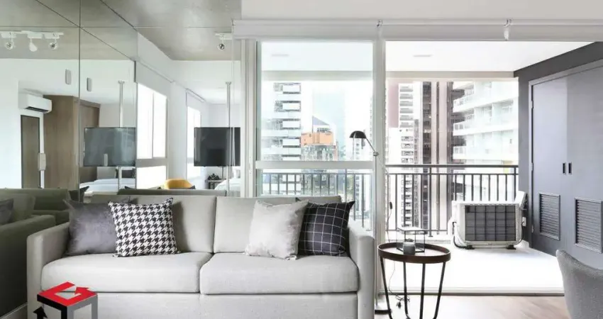 Apartamento para aluguel 1 quarto 1 suíte 1 vaga Cidade Monções - São Paulo - SP