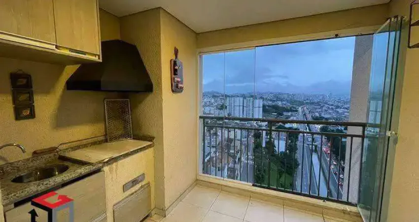 Apartamento amplo com 85m² localizado na Vila América em Santo André/SP.
