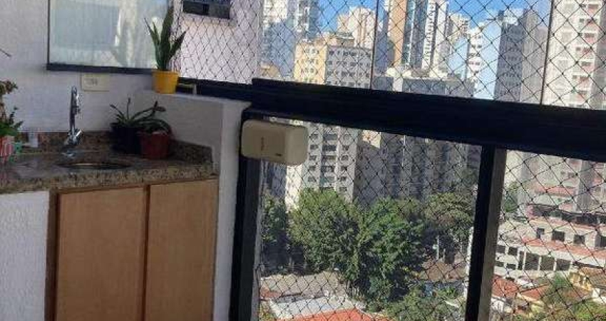 Apartamento a Venda no Paraíso com Varanga Gourmet , 3 Dormitórios, sendo 2 Suítes, 4 vagas, 100m2