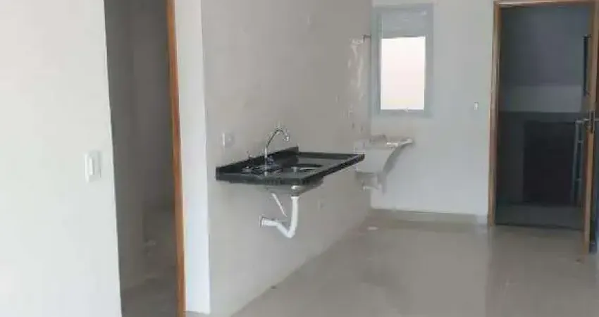 Apartamento em condomínio novo com 2 quartos e 1 vaga de garagem para moto.