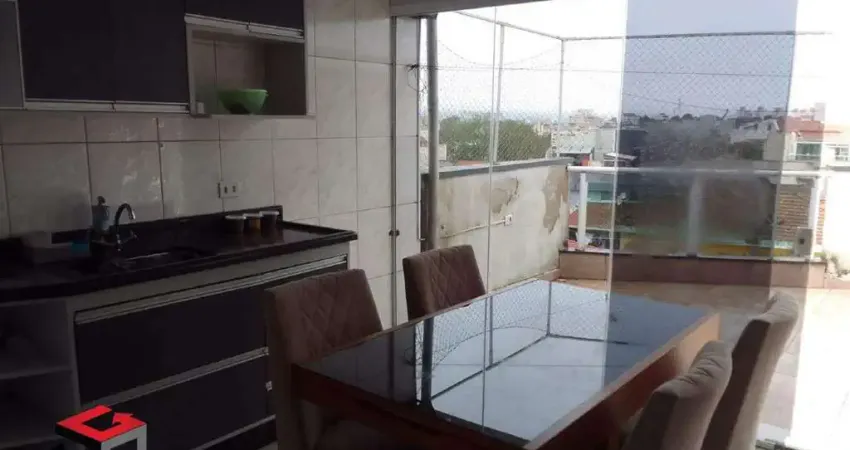 Cobertura à venda 2 quartos 1 vaga Helena - Santo André - SP