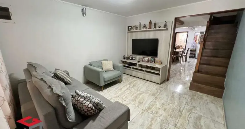 Sobrado à venda 3 quartos 1 vaga São Pedro - Santo André - SP