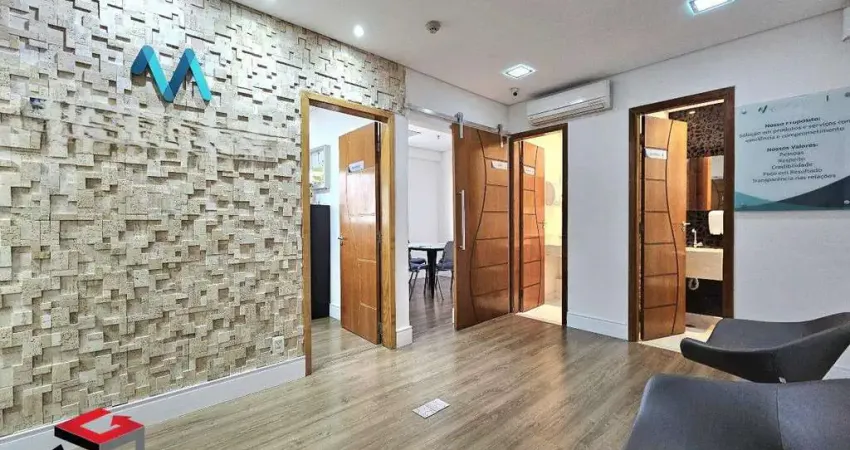 Excelente conjunto comercial com 151m² á venda numa região privilegiada Indianópolis.