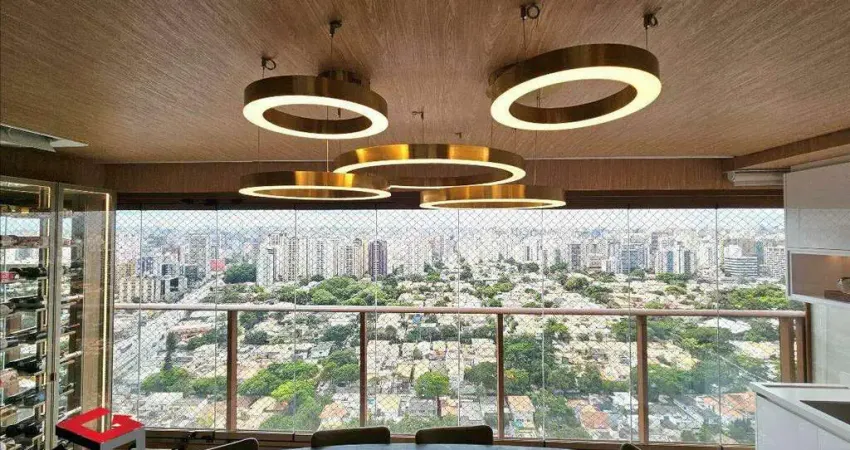 Lindíssimo apartamento mobiliado á venda com 146²m no Campo Belo.