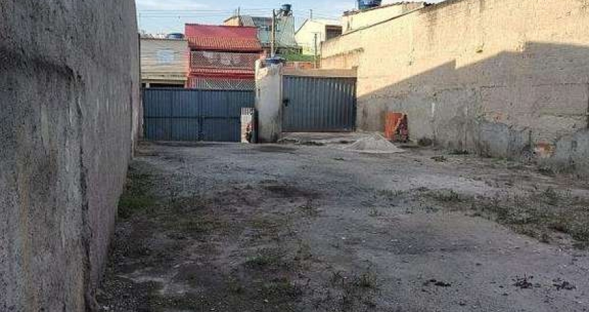 Terreno à venda na Rua Pederneiras, 633, Vila Palmares, Santo André
