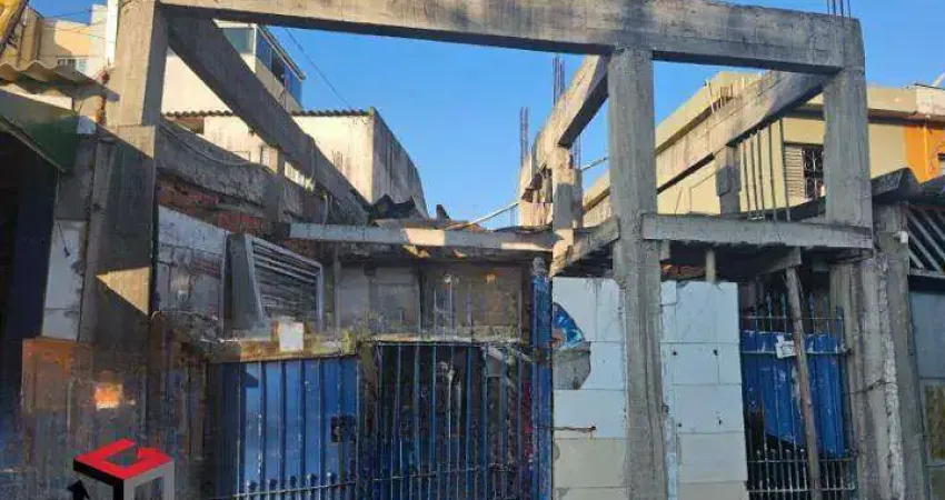 Terreno à venda na Rua Lauro Muller, 1240, Vila Palmares, Santo André