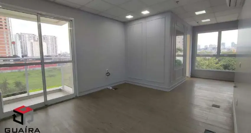 Sala locação 37m² 1 vaga Bairro Jardim - Santo André - SP