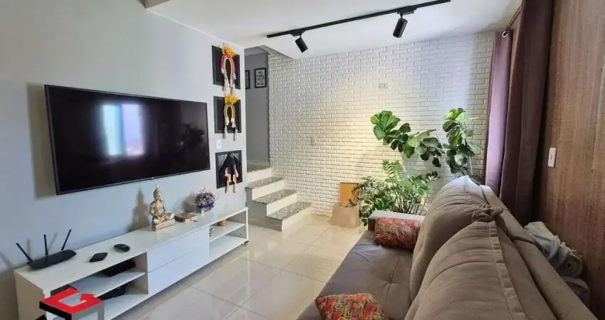 Cobertura à venda 2 quartos 1 suíte 2 vagas santa maria - santo andré - sp