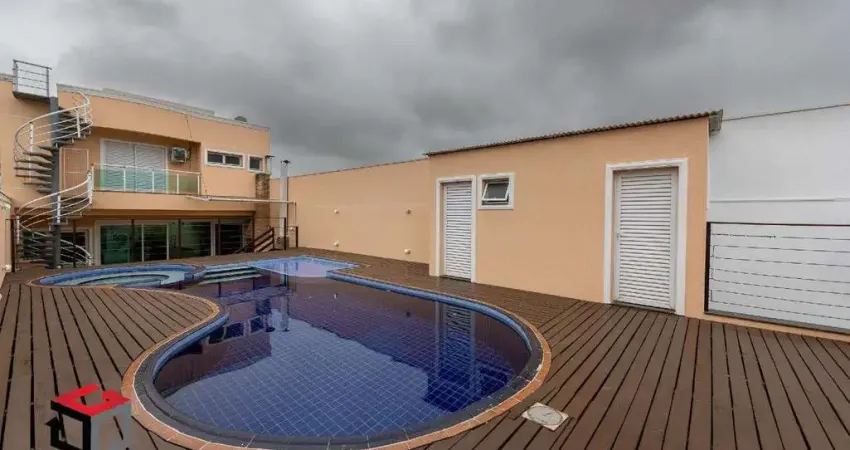 Sobrado para aluguel 4 quartos 4 suítes 34 vagas santa maria - são caetano do sul - sp