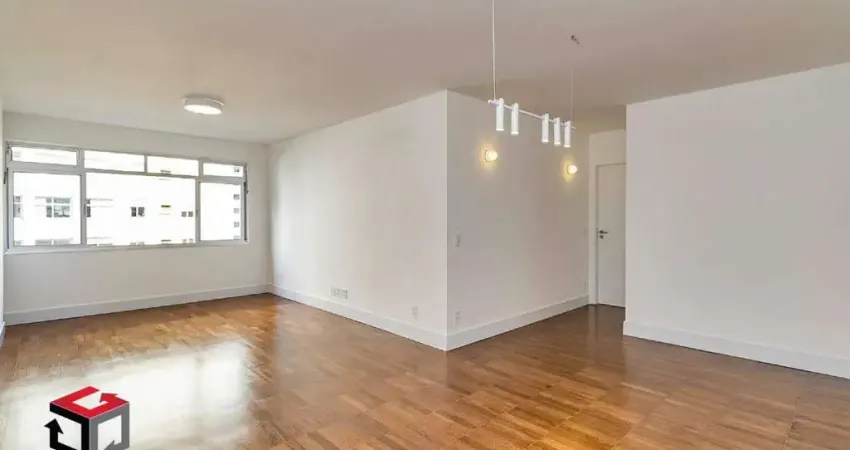 Espaçoso apartamento á venda com 128,78m² em santa cecília.