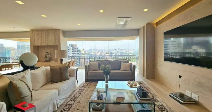 Belíssima cobertura duplex de alto padrão com 420 m² na vila nova conceição – são paulo