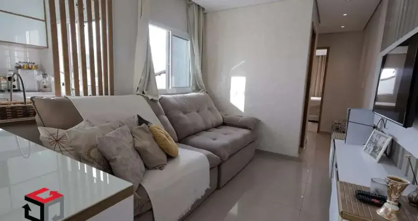 Cobertura à venda 2 quartos 1 suíte 1 vaga américa - santo andré - sp