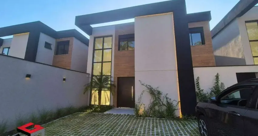 Sobrado à venda 4 quartos 4 suítes 4 vagas represa - ribeirão pires - sp