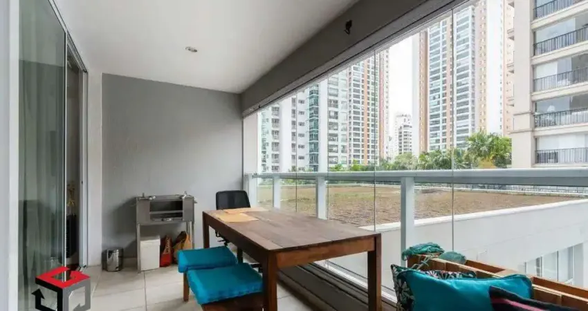 Apartamento com 1 quarto à venda na Rua Antônio de Macedo Soares, 878, Campo Belo, São Paulo