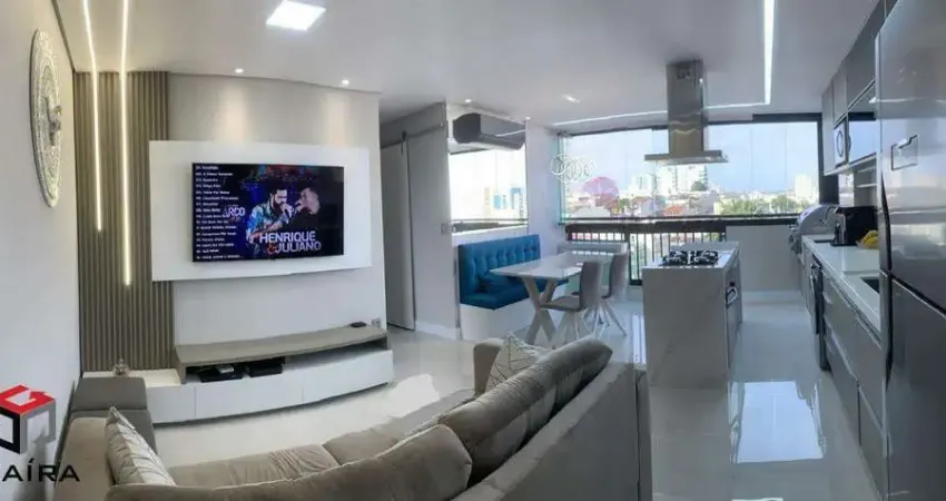 Apartamento à venda 2 quartos 1 suíte 1 vaga das nações - santo andré - sp