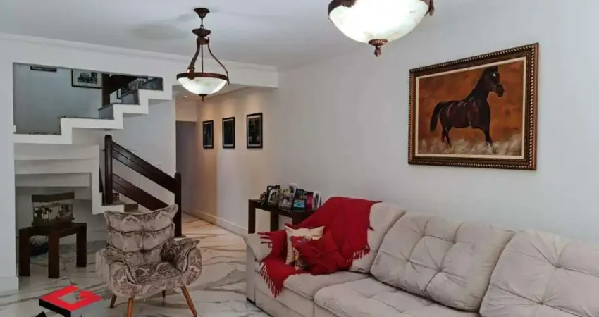 Sobrado à venda 3 quartos 1 suíte 4 vagas parque oratório - santo andré - sp