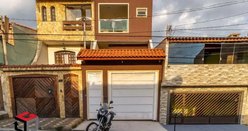 Sobrado à venda 3 suítes 5 vagas joão ramalho - santo andré - sp