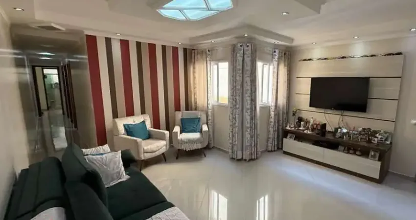 Cobertura à venda 3 quartos 1 suíte 2 vagas alzira - santo andré - sp