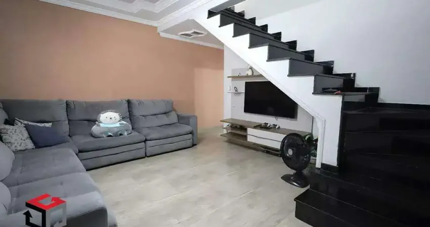 Sobrado à venda 3 quartos 1 suíte 2 vagas erasmo assunção - santo andré - sp