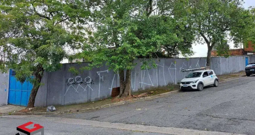 Terreno à venda na Rua Macedônia, 135, Parque Novo Oratório, Santo André