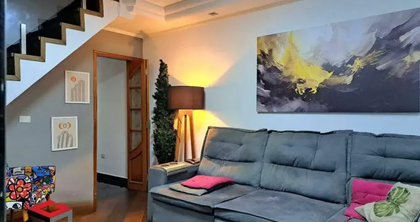 Sobrado à venda 3 quartos 1 suíte 2 vagas joão ramalho - santo andré - sp