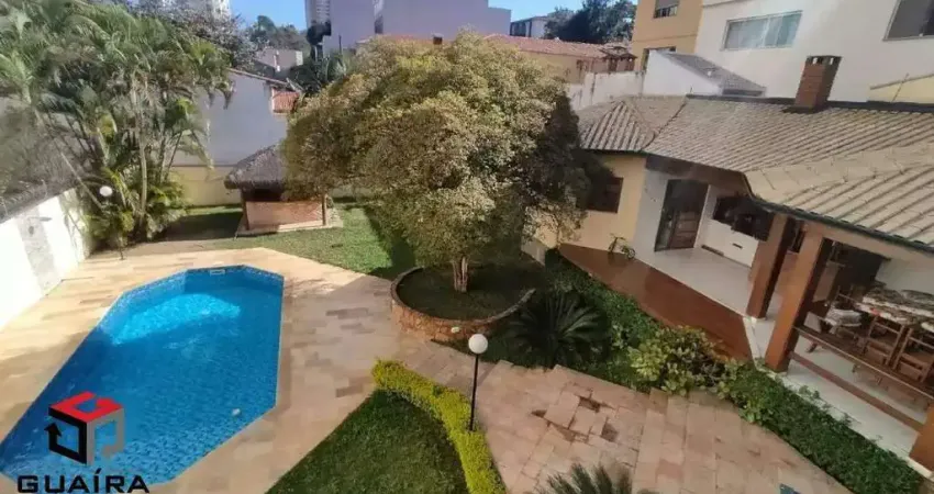 Sobrado para aluguel 5 quartos 4 suítes 8 vagas jardim bela vista - santo andré - sp