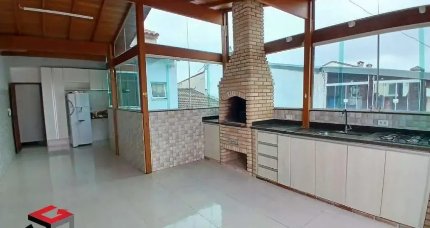 Cobertura à venda 2 quartos 1 suíte 2 vagas camilópolis - santo andré - sp