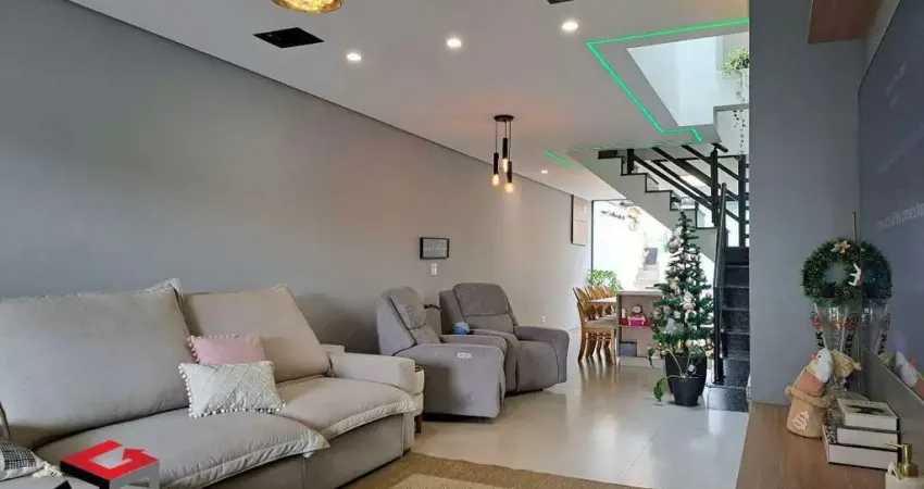 Sobrado à venda 3 quartos 3 suítes 2 vagas das nações - santo andré - sp