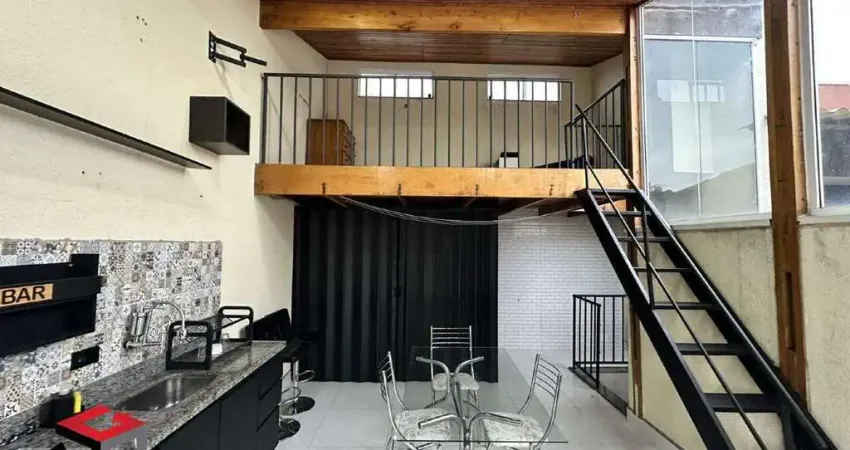 Cobertura com 2 quartos à venda na Rua Itajubá, 65, Vila Alice, Santo André