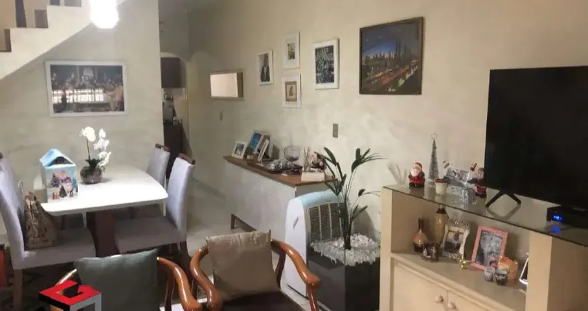 Sobrado à venda 3 quartos 1 suíte 2 vagas humaitá - santo andré - sp