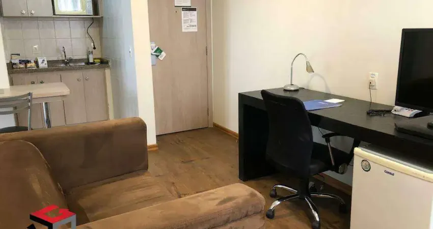Apartamento flat para aluguel 1 quarto 1 vaga Centro - Santo André - SP